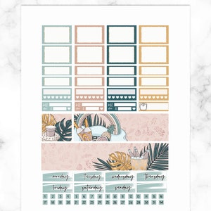 Erin Condren Lifeplanner Printable Planner Stickers, Glam Summer ...