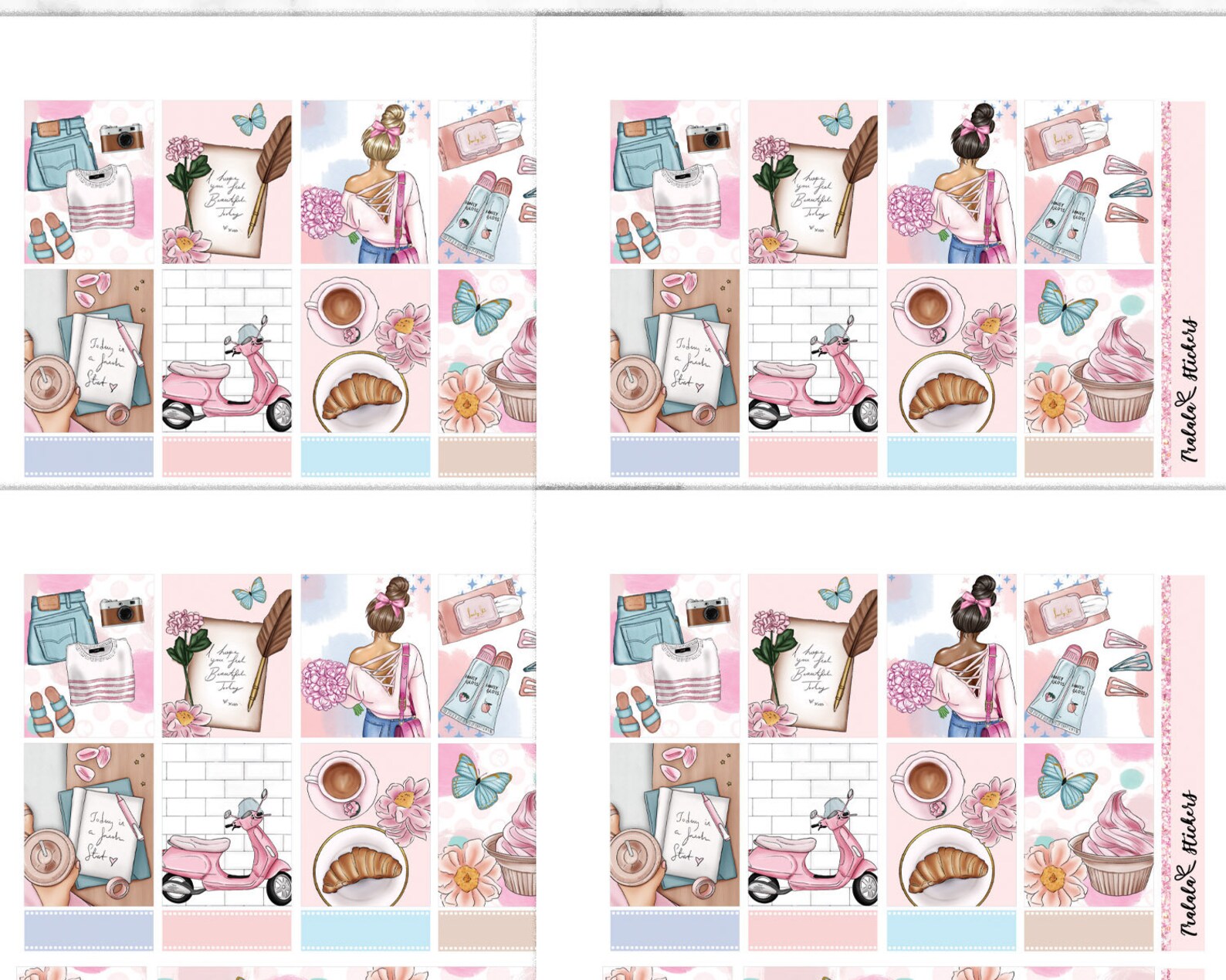 Erin Condren Printable Planner Stickers Erin Condren Sticker Etsy