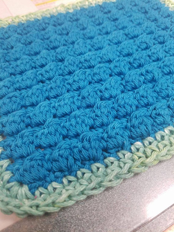 Crochet Dishcloth Set Kitchen Accessory Crochet Dishcloth Etsy