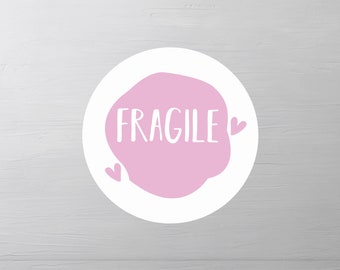 Fragile Aufkleber Etsy