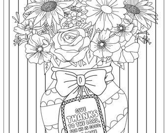 ColoringPagesBonanza | Etsy