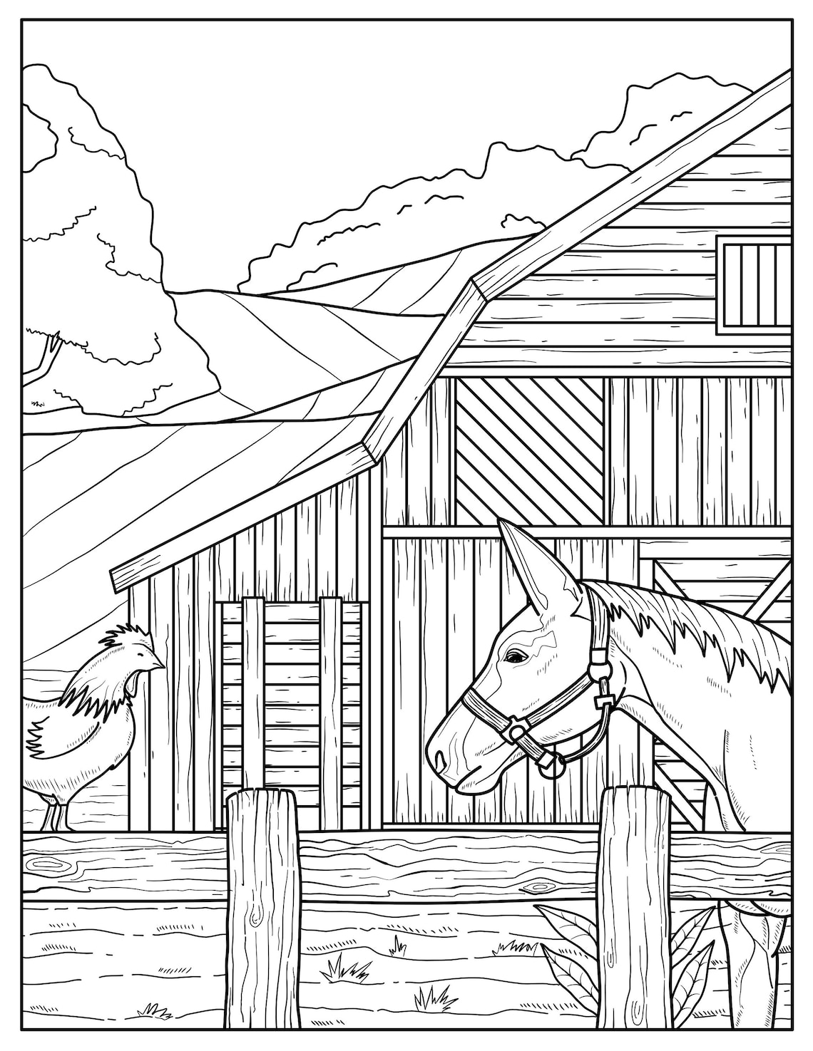 On the Farm part I Coloring Pages - Il 1140xN.3798756517 Asf1 