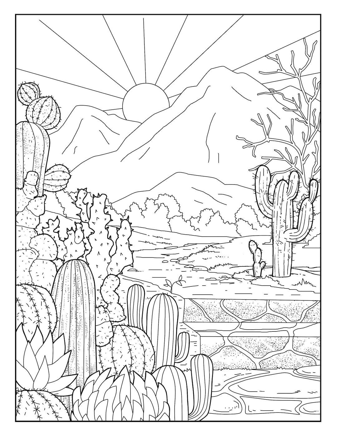 Farmer’s Market - Printable Adult Coloring Page from Favoreads (Coloring  book pages for adults and kids, Coloring sheets, Colouring designs)