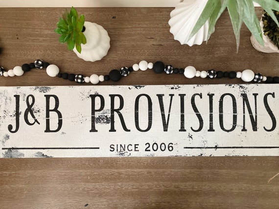 Sign - BLACK - Business Hours PERSONALIZED Wood Plank Sign Sign - BLACK - Business Hours PERSONALIZED Wood Plank Sign