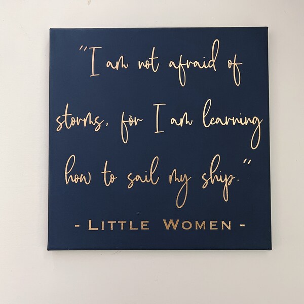 Not Afraid of Storms - Etsy