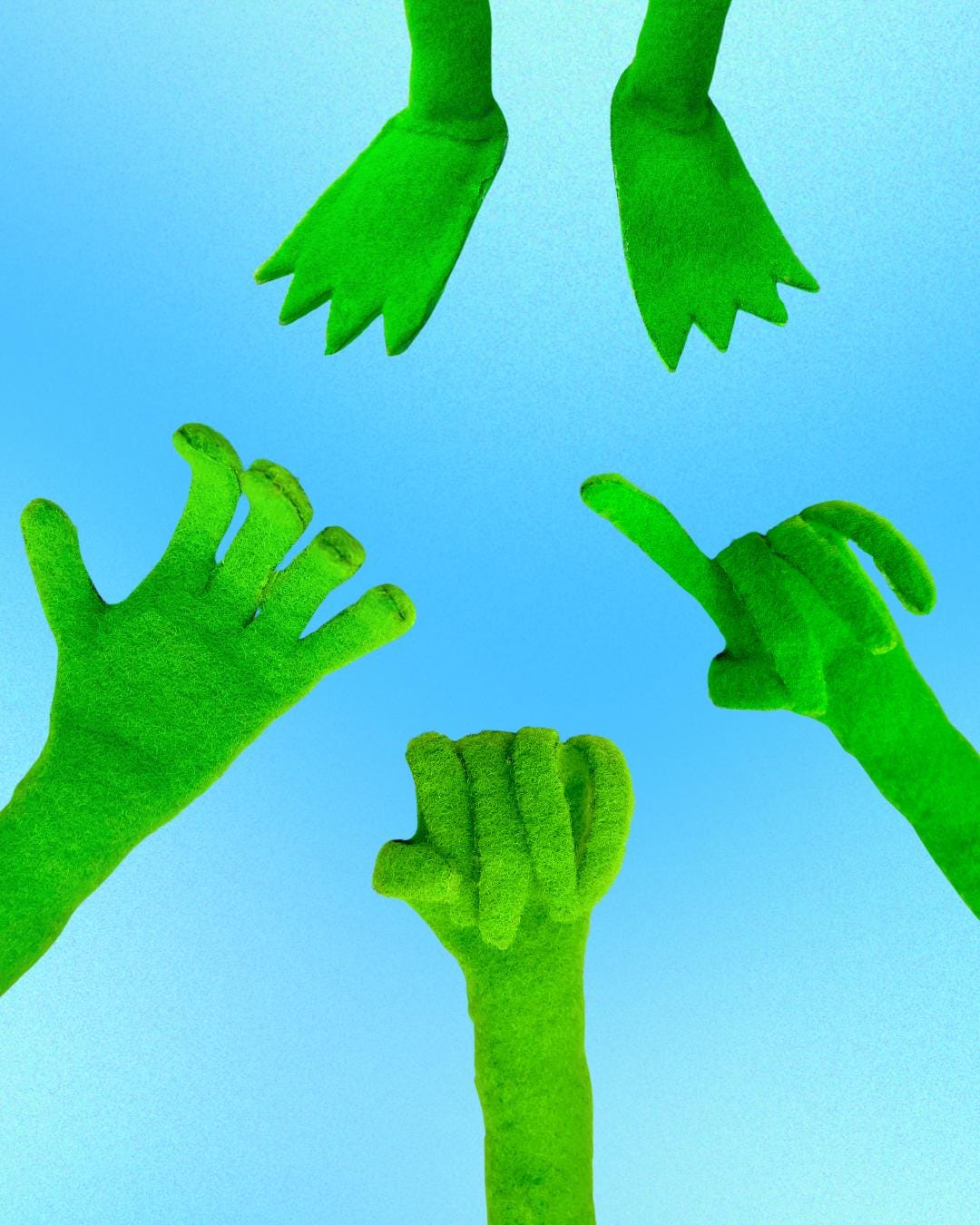Kermit Rods Professional Kermit the Frog Inspired Puppet | Handmade Muppet Style ...