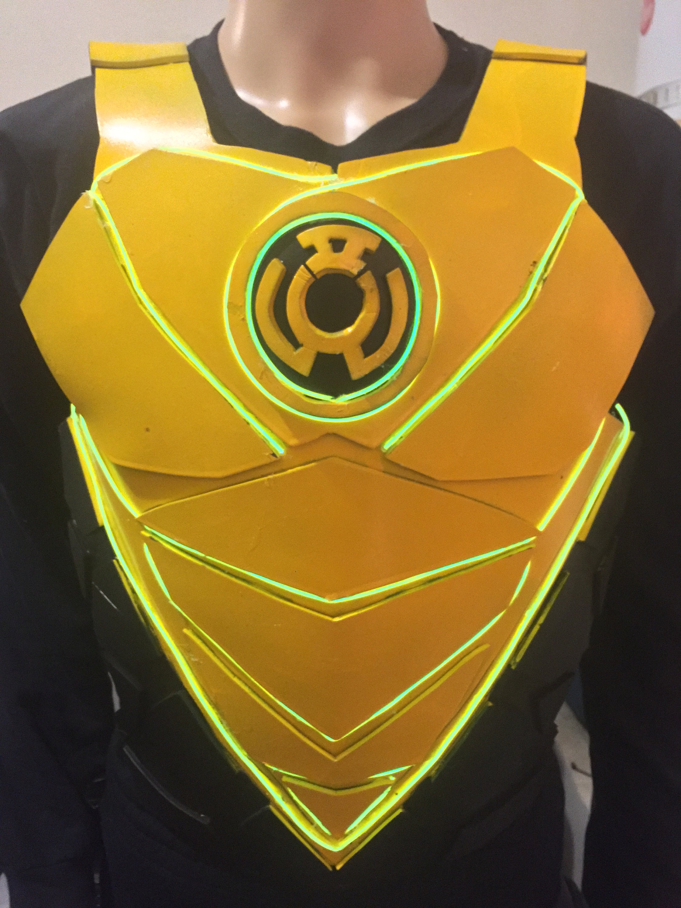 Oberst nøjagtigt gå ind Sinestro Cosplay Yellow Lantern Armor Sinestro Armor | Etsy