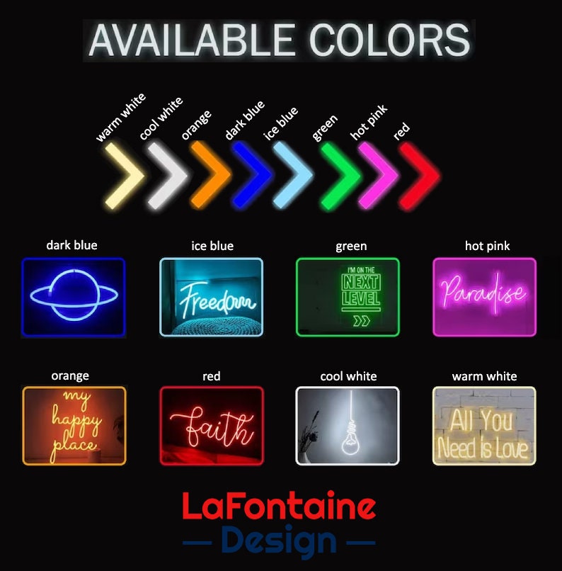 DIY Neon Kit Neon Led Lightsdo It Yourself Led Christmas Etsy