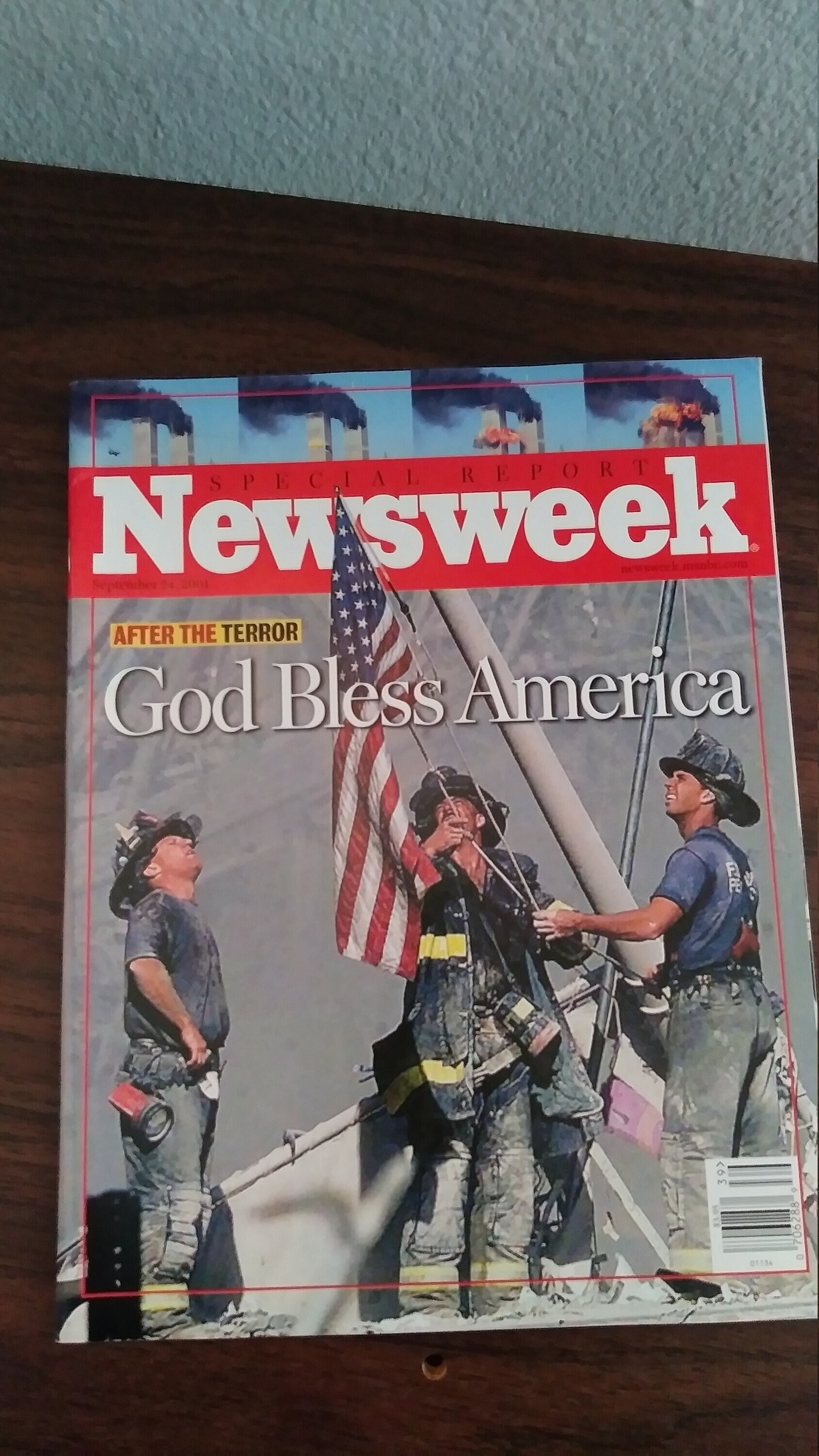 Original Collectibe Newsweek Special Report Sept 24, 2001