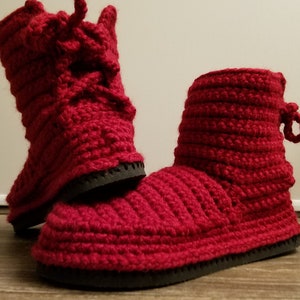 Cro-Boots Size 7 Pattern