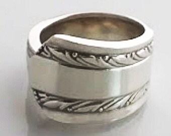 1230 / Pierścień ze srebrną łyżką - Camelot Harvest 1936.