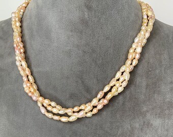 Fresh Water Pearl Beaded Necklace