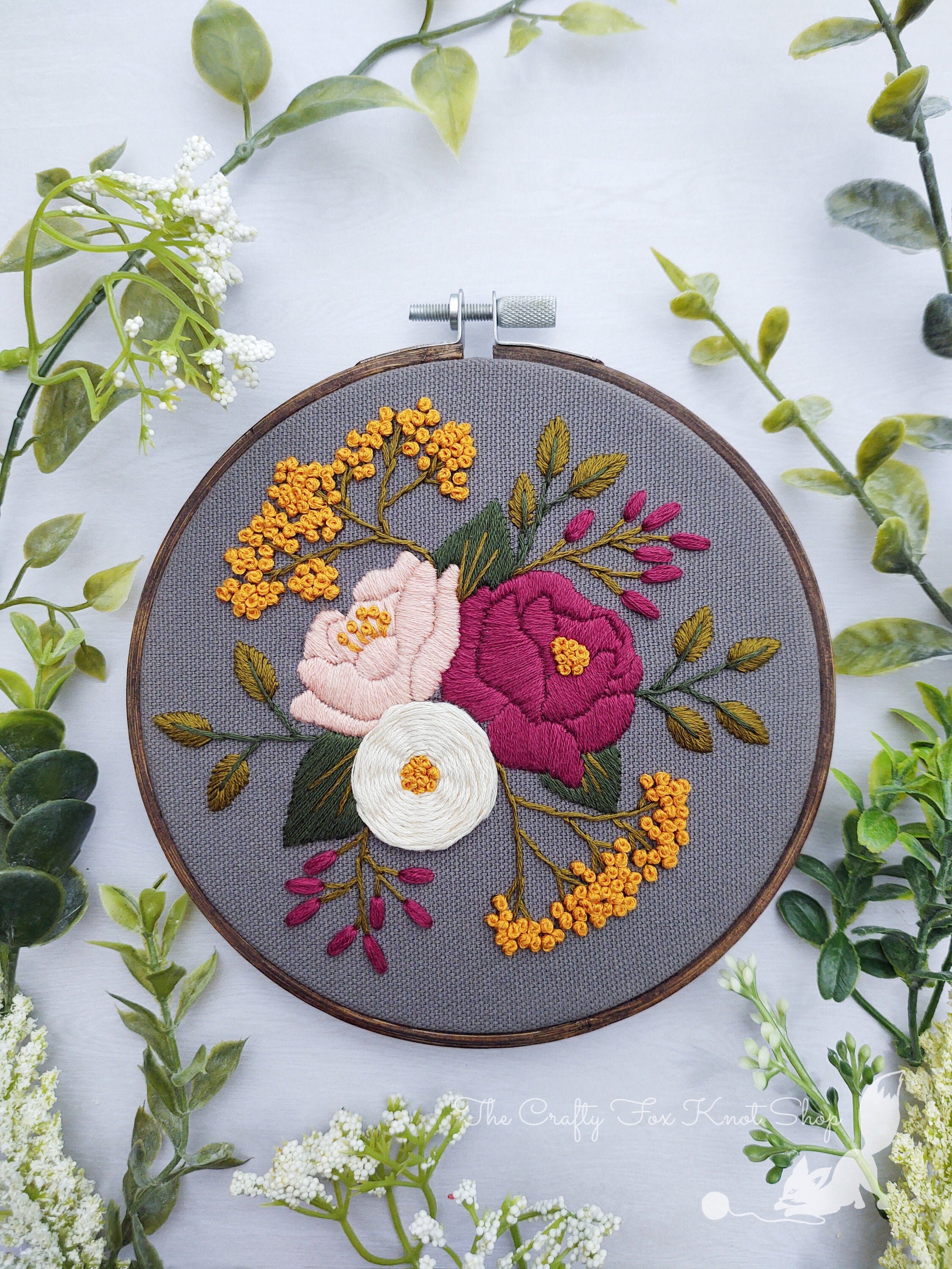 Beginner Embroidery Kit Modern DIY Kit Hand Embroidery Kit Etsy