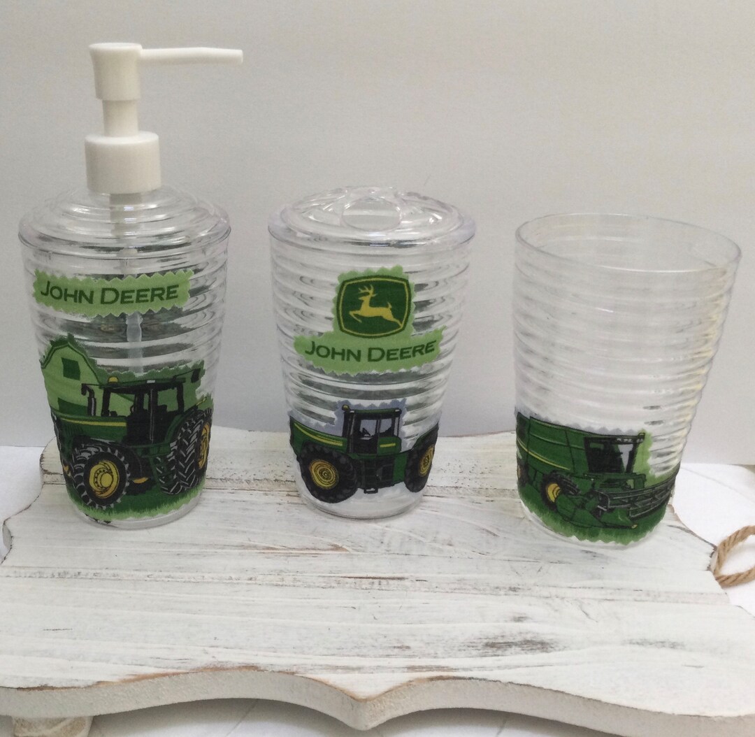 John Deere Inspired Bathroom Accessories/john Deere Soap Etsy