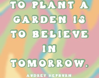 Audrey Hepburn Quote Digital Download