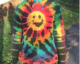 dizzy tie dye hoodie