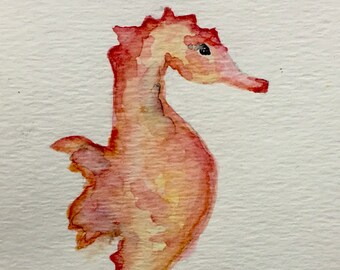 Seahorse Digital Print