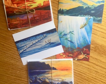5-Pack Assorted Blank Notecards