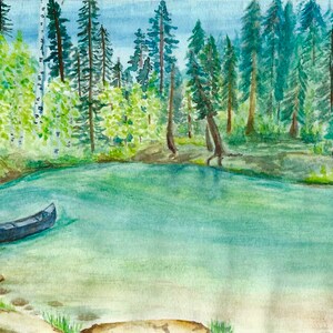 Colorado handmade blank card