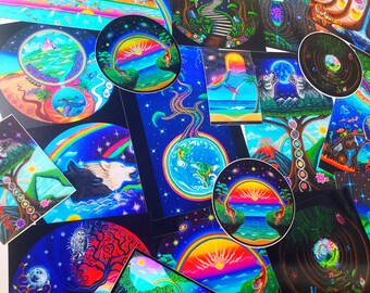 Trippy art | Etsy