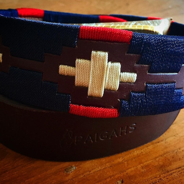 Red, White, and Blue Gaucho Belt