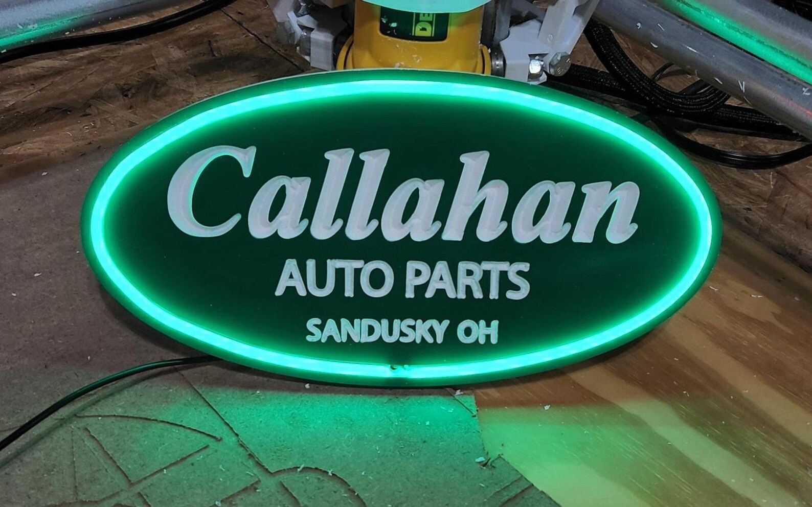 Callahan Auto Parts LED Sign Etsy