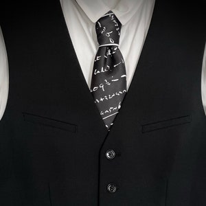 Gentleman Jack inspirierte Krawatte, Anne Lister Handschriftdruck