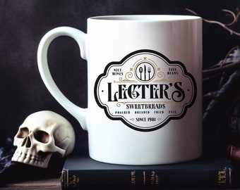 Lecter's Ceramic Mug, Silence of the Lambs, Horror Movie Gift