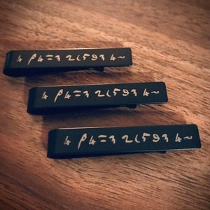 Gentleman Jack - &quot;I Rise Above It&quot; - Tie Bar - Anne Lister - Secret Code - Laser Engraved