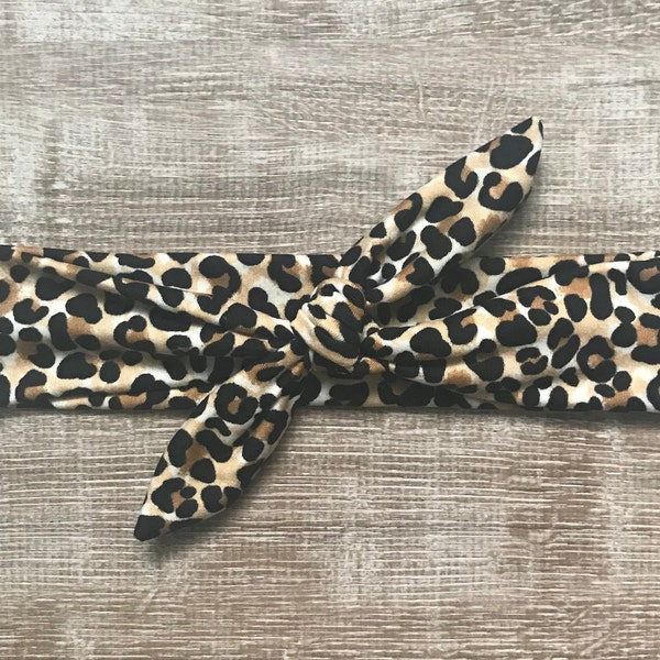 Cheetah Headband Etsy