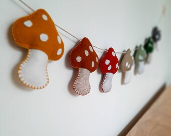 mushroom nursery decor