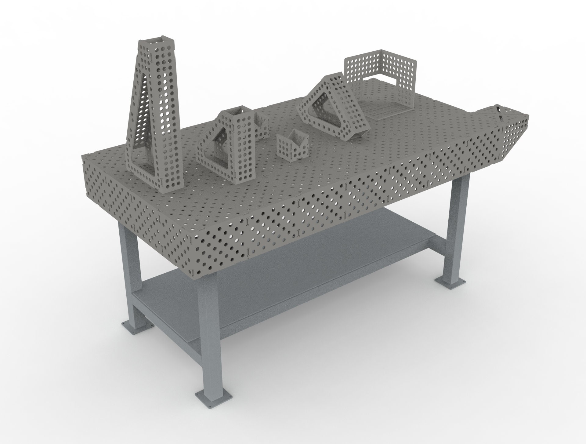 Welding Bench Table / Jig / Fixture 1750mm X 900mm Plans / DXF/ NESTING