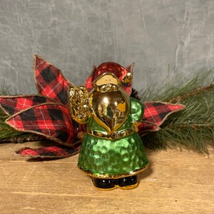 Vintage Porcelain Santa Claus Figurine