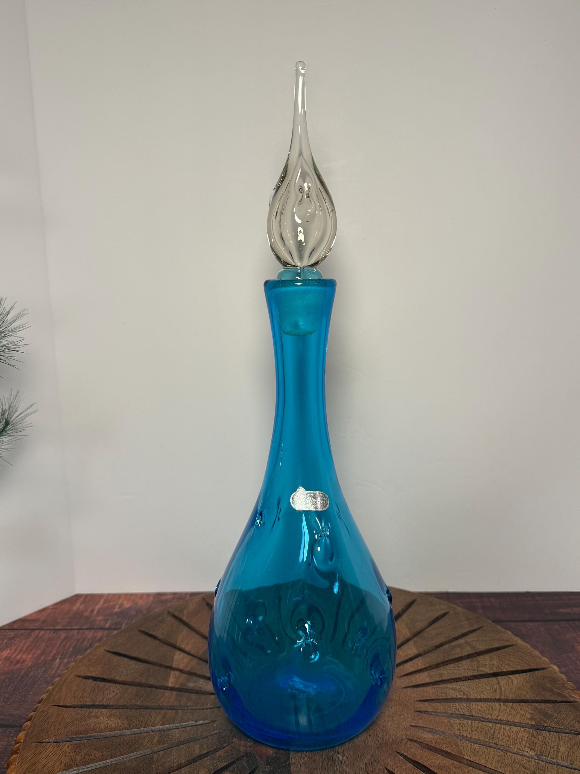 Mcm Decanter Blue - Etsy