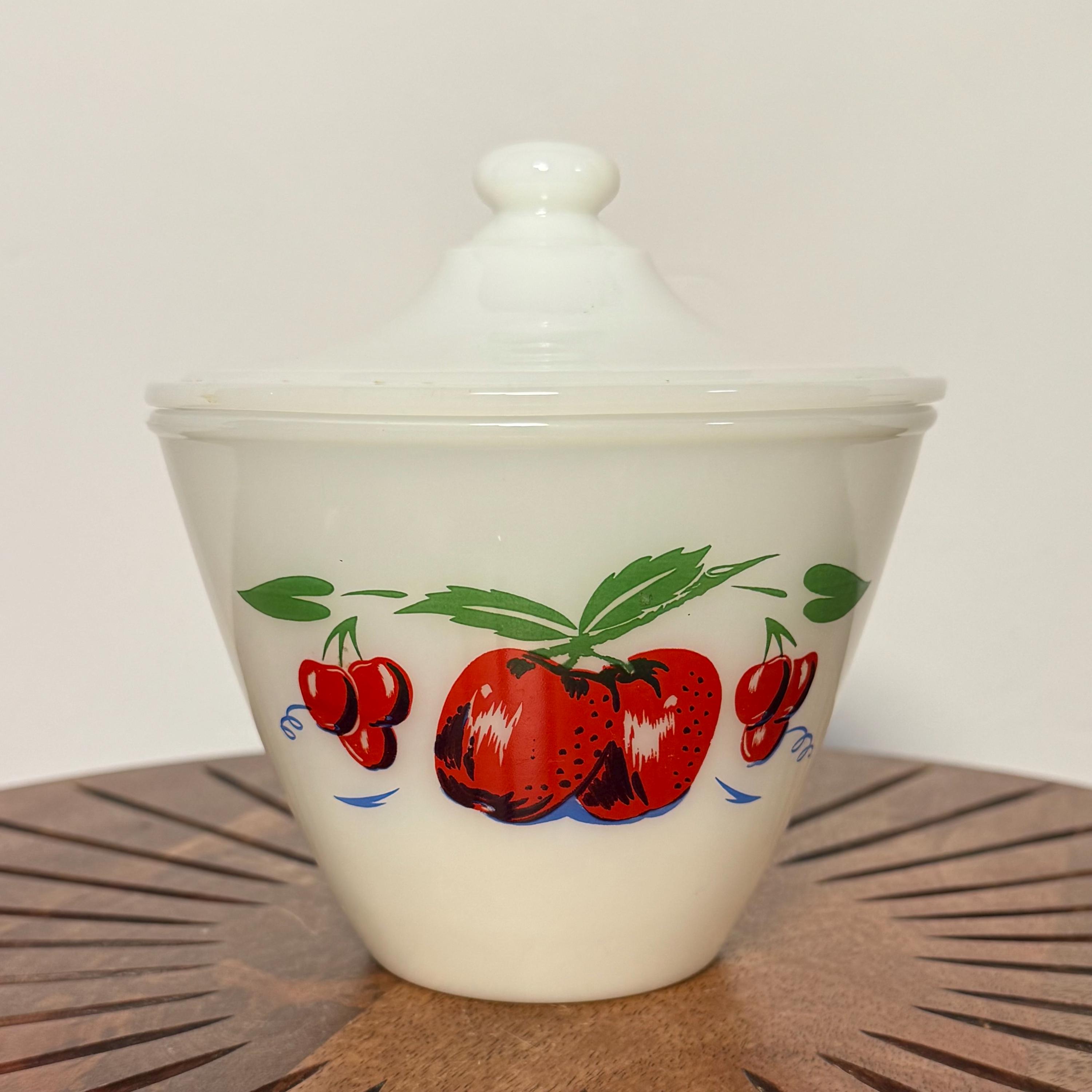 Fire King Grease Jar - Etsy