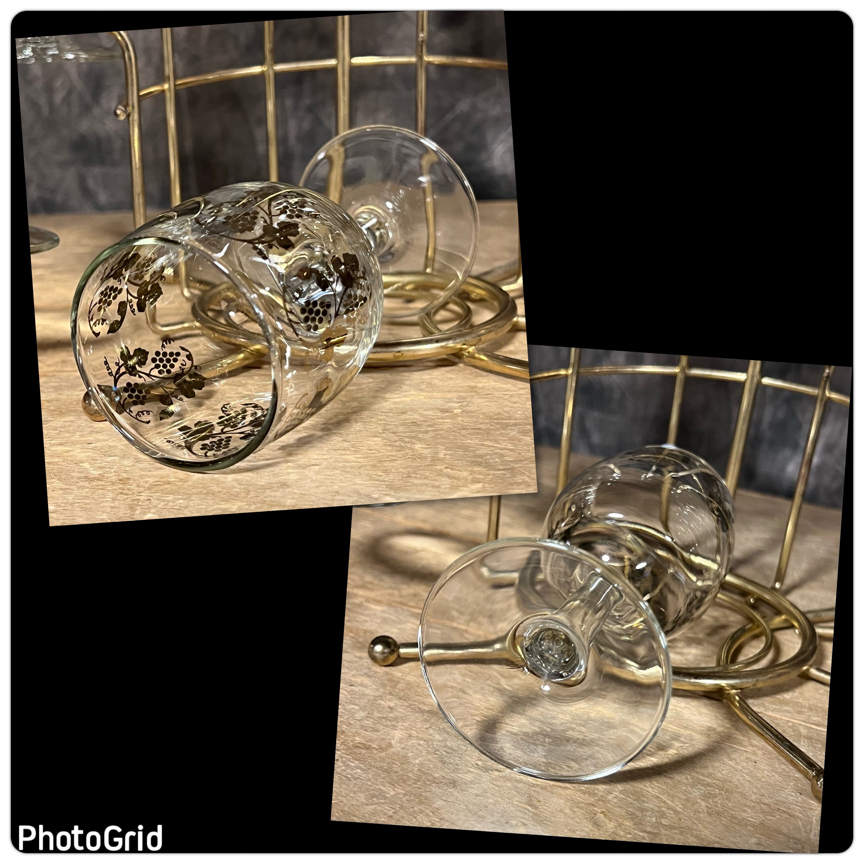 Vintage Cascading Wine Decanter Set West Virginia Glass Wine Etsy