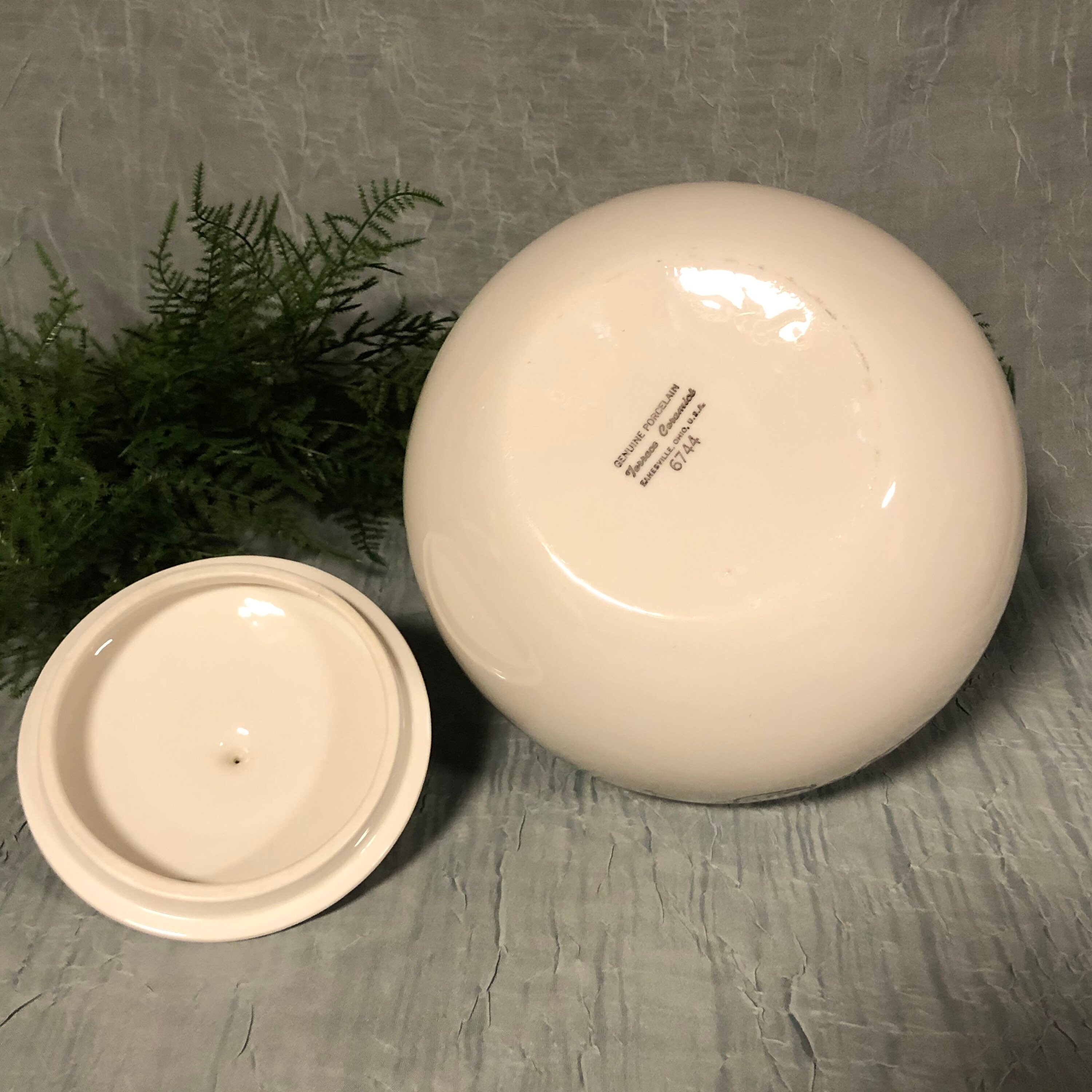 Vintage Terrace Ceramics Cookie Jar With Wire Bail Etsy