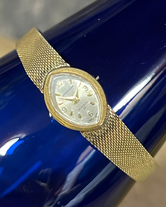 Vintage Waltham Ladies Incabloc 17 Jewel Wrist Watch Womens Wrist Watch Etsy Australia