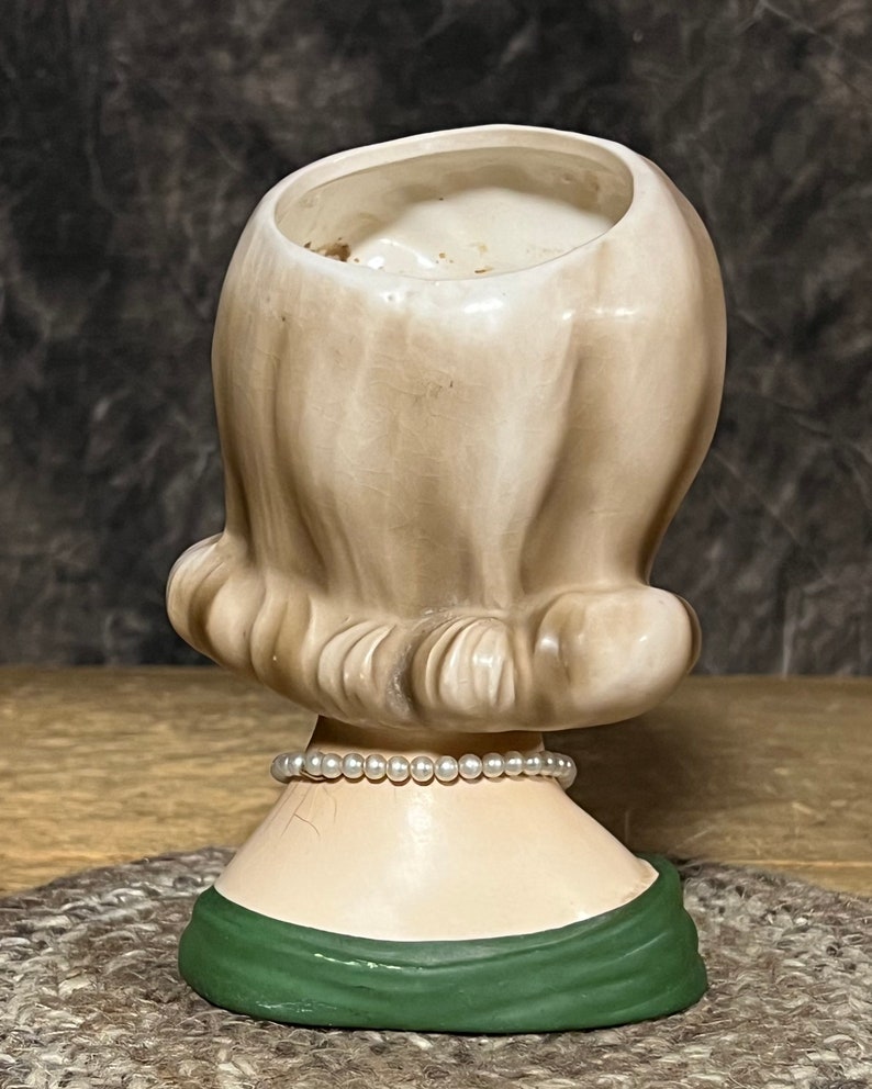 Relpo Lady Head Vase Vintage Relpo K1634 Head Vase Relpo Etsy