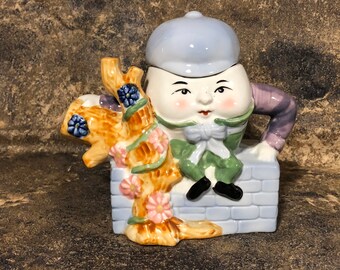 Humpty Dumpty Teapot Retro Kitchen Stand Out Piece Kitchen Decor Humpty Dumpty Fell Off The Wall Home Decor Not For Food Use Decoration Only