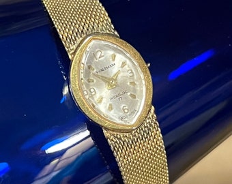 Vintage Waltham Ladies Incabloc 17 Jewel Wrist Watch, Women's