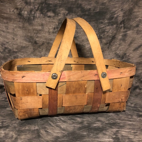 Wood Berry Baskets Etsy