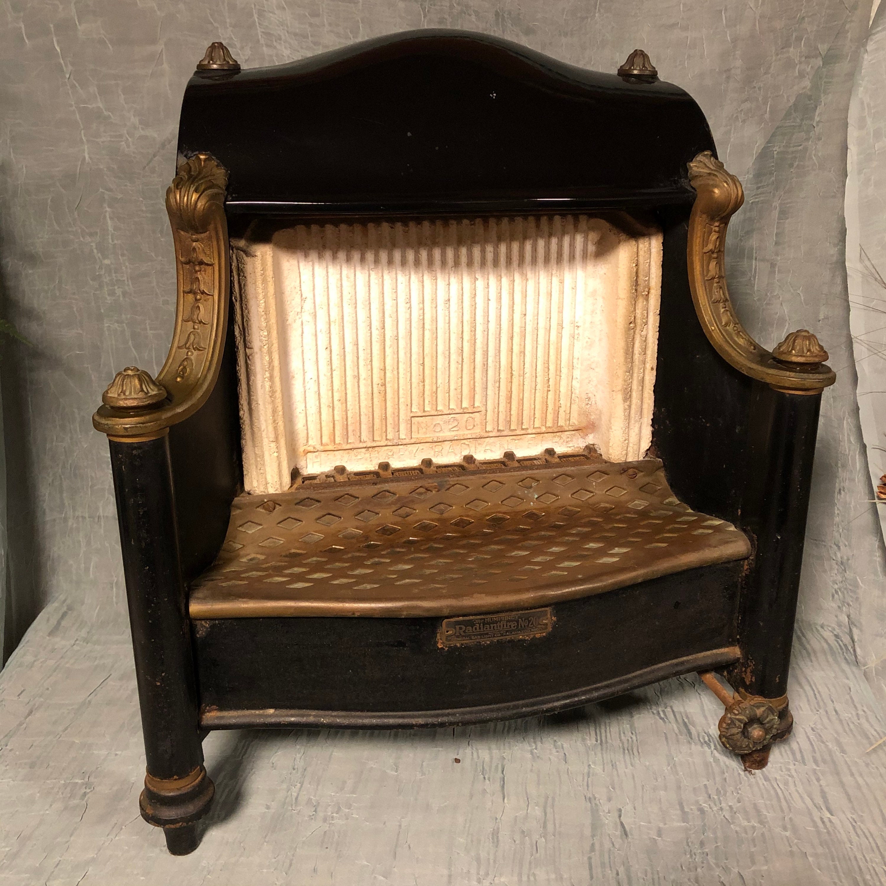 Humphrey Radiantfire No 20 Antique Gas Fireplace Heater - Etsy