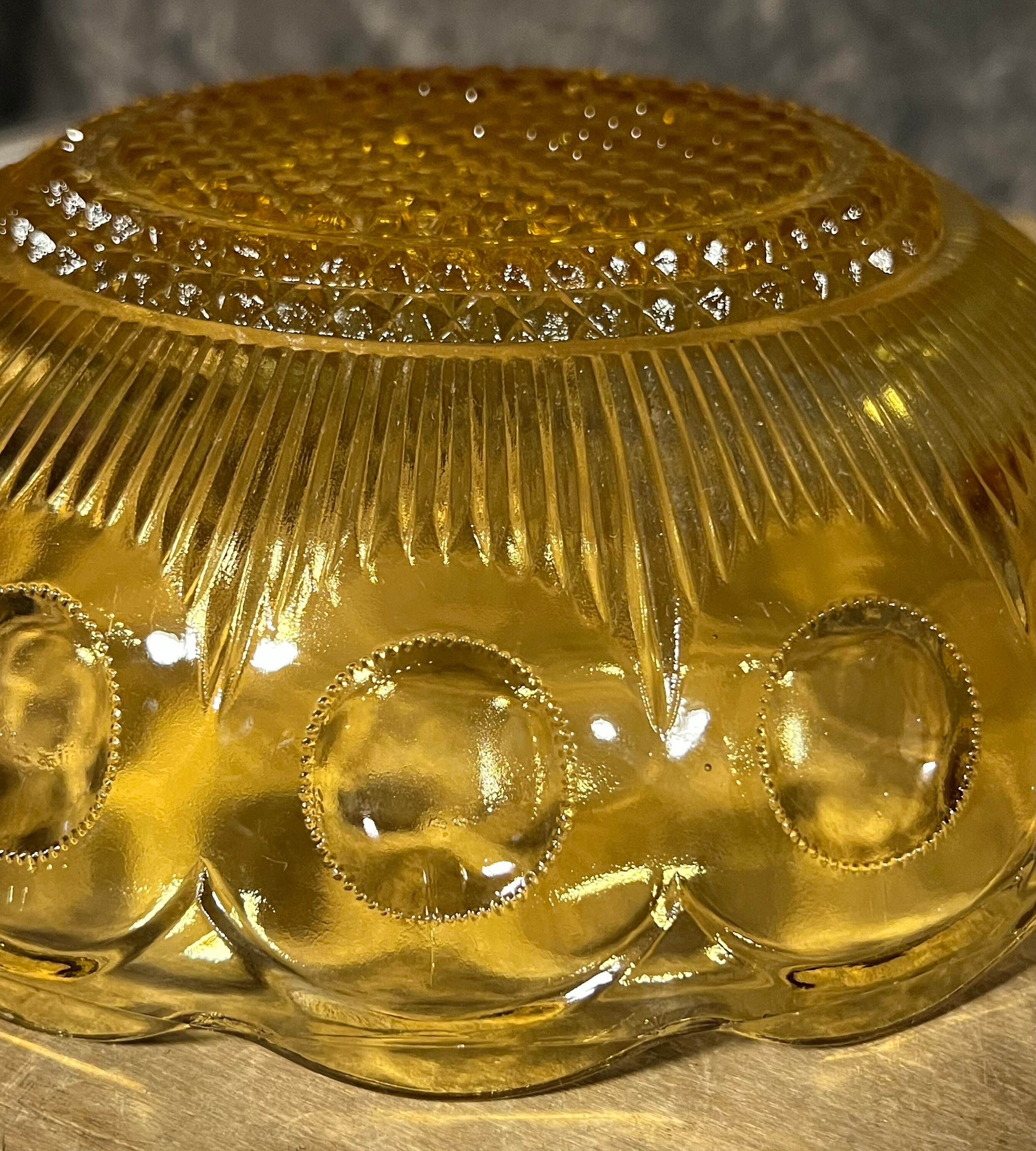 Vintage Bartlett Collins Glassware Manhattan EAPG Bullseye Etsy