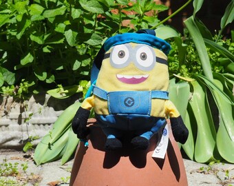 MINION peluche rock climbing chalkbag dogbag