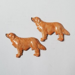 Imanes para refrigerador de Golden Retriever, 2 piezas, envío gratis (65726), imanes de Golden Retriever, imán de perro, Magnetslady, pq