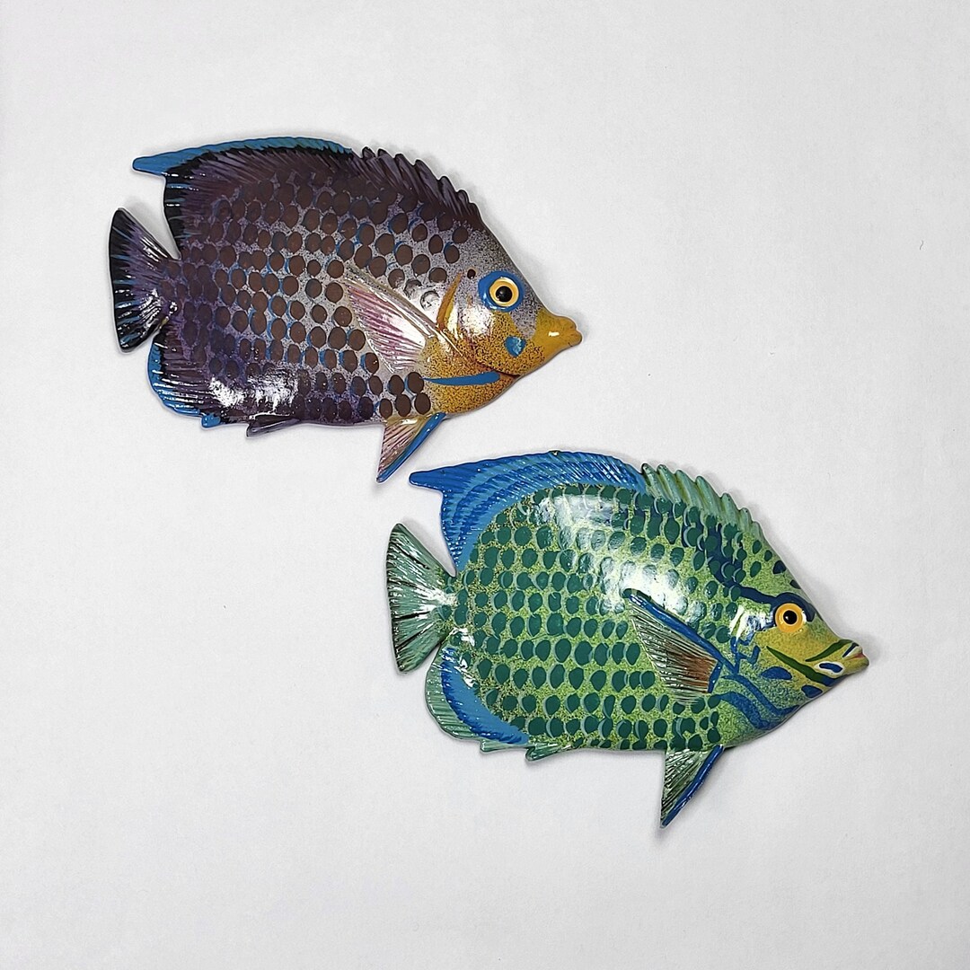 Tropical Fish Refrigerator Magnets, 2 Pieces, Free Shipping (61521 ...