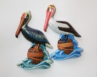 Keep Calm And Love Pelicans Fridge Magnet 