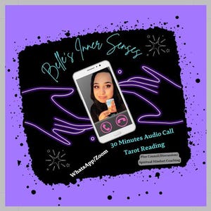 30 minuten tarotlezen plus raad/discussies/spirituele mindset-coaching - WhatsApp/Zoom audiotelefoongesprek