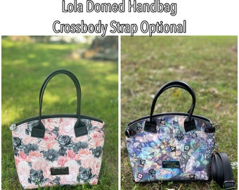 Custom Lola Domed Handbag Small Handbag Crossbody Strap 